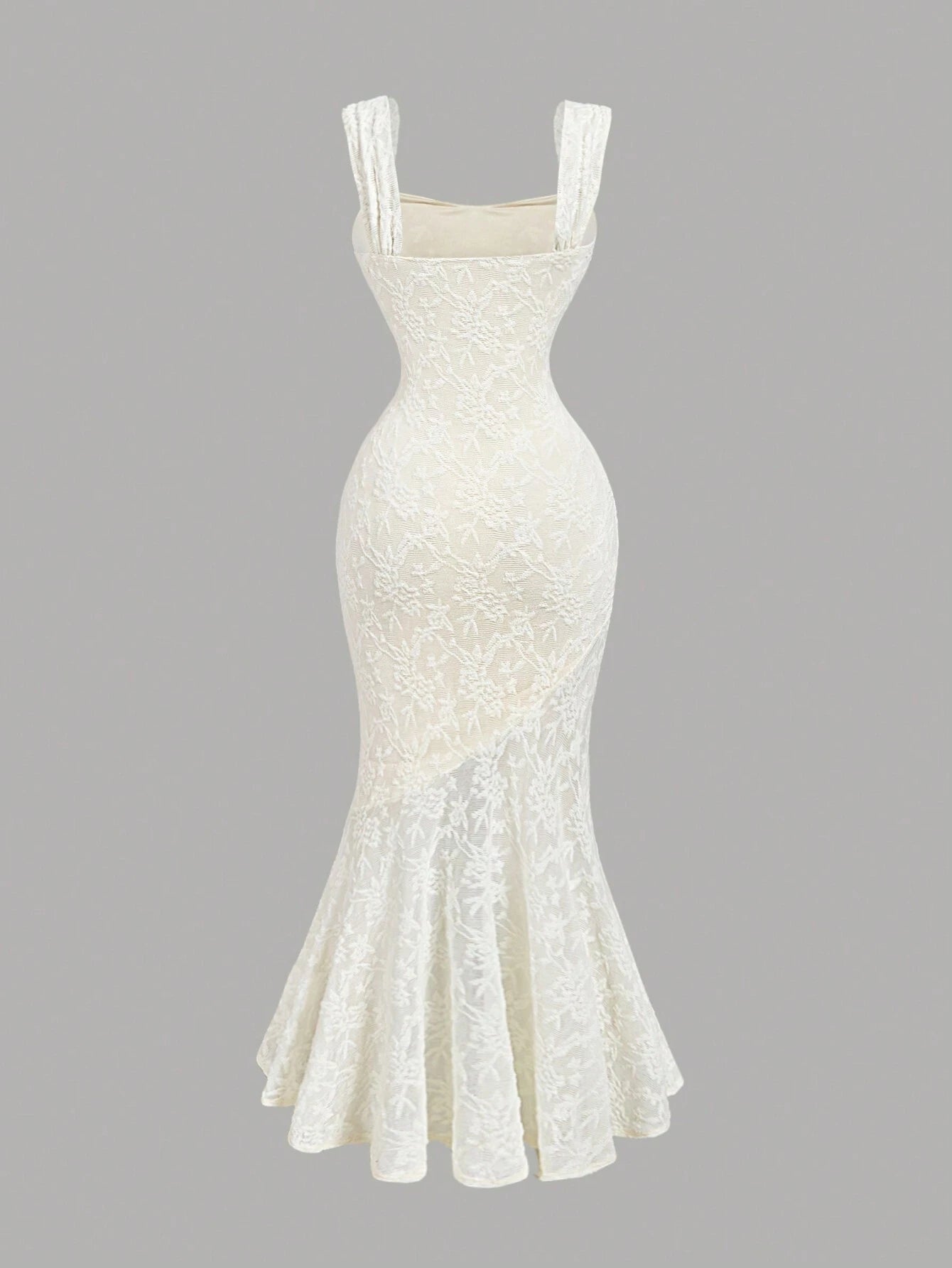 PA1294 Women Sleeveless Asymmetrical Hem Ruched Side Flocked Cami Dress