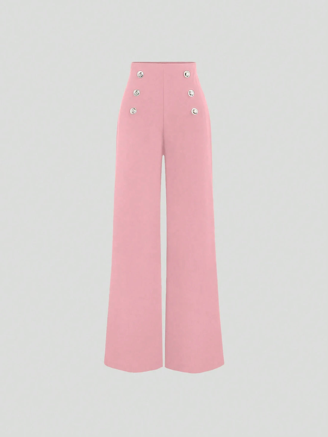 CV2047	Women's Wide-Leg Button-Up Palazzo Pants
