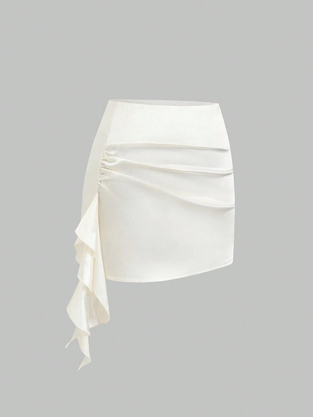 CV2042	Asymmetric Hem Women's Skirt, Elegant Casual Wear